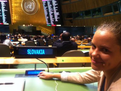 Johana Kollárová: V OSN sa s predsudkami nestretnete