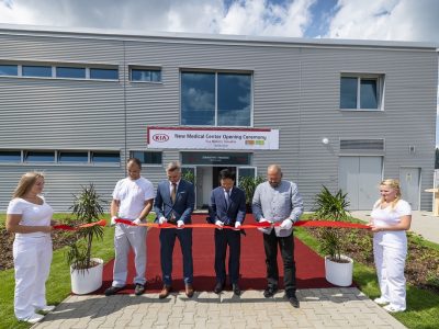 Výrobný závod Kia Motors Slovakia slávnostne otvoril vlastné zdravotné stredisko na prevenciu chorôb