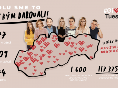 Na Slovensku počas #GivingTuesday 2019 padali rekordy
