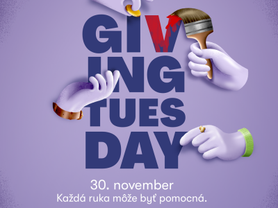 #Giving Tuesday oslavujeme na Slovensku po piaty raz. Každá ruka sa môže premeniť na pomocnú