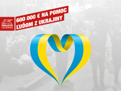 Generali daruje 600 000 eur na pomoc ľuďom z Ukrajiny