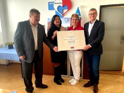 Nadácia COOP Jednota podporila Nemocnicu s poliklinikou Brezno