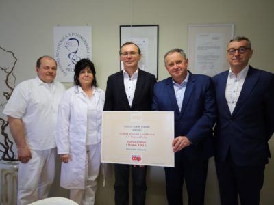 Nemocnica v Prešove modernizuje s podporou Nadácie COOP Jednota